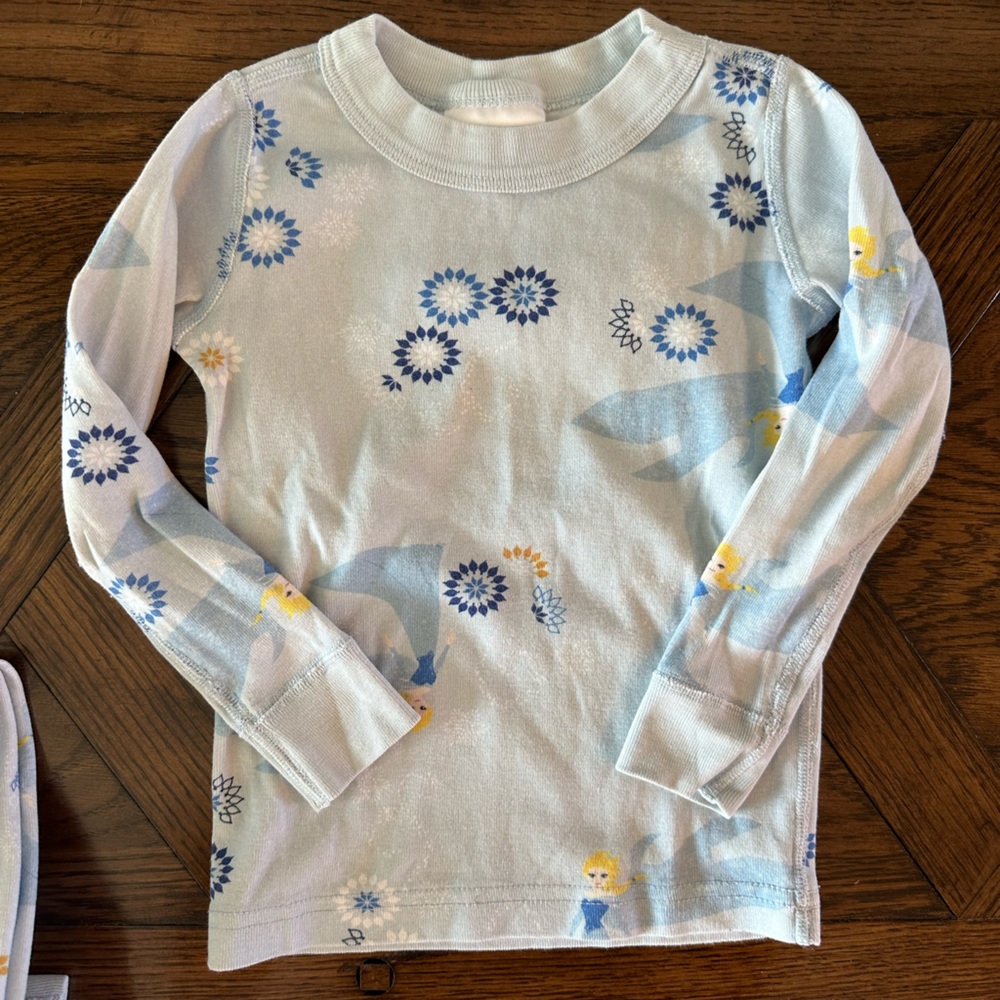 Hanna Andersson Elsa Frozen Pajamas - Toddler 3
